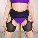 Шорти - пояс з еластичної сітки для танців Pole dance, Exotic, High Heels, Шорти в стилі гартери для жіночих танців, Топ з коротким рукавом із сітки для танцю на пілоні v06xs фото 1