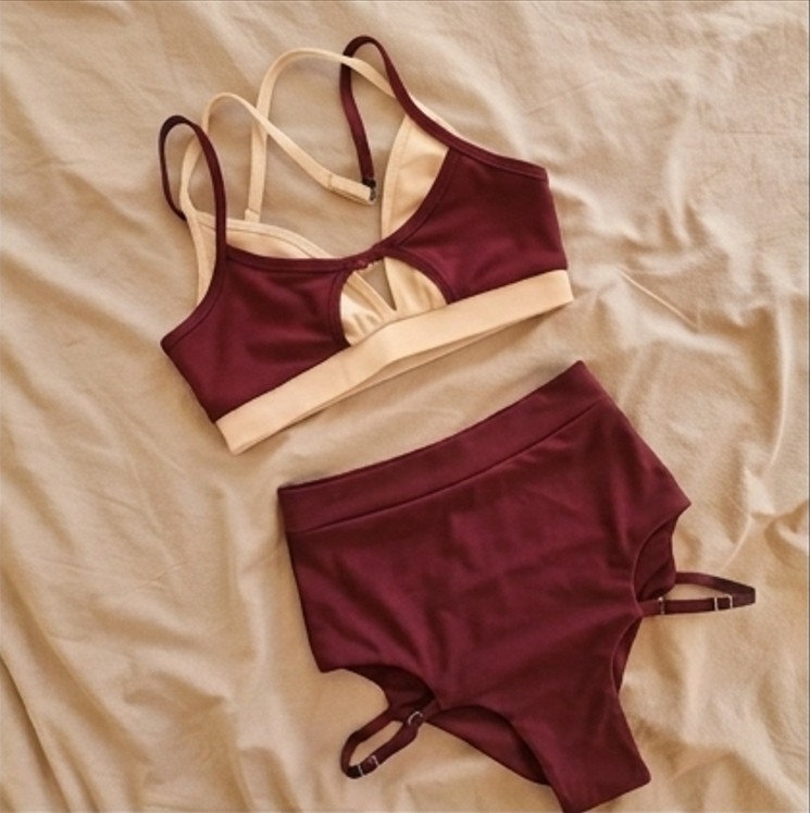 Комплект для Pole Dance, Exotic, High Heels &mdash; топ з регуляторами та високі шорти з лямками v1708 фото