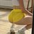 Шорти Twerk, Одяг для танців, Короткі шорти жіночі для тверку, шорти з боковими вирізами, вільні шорти короткі sh-yellow-xs фото