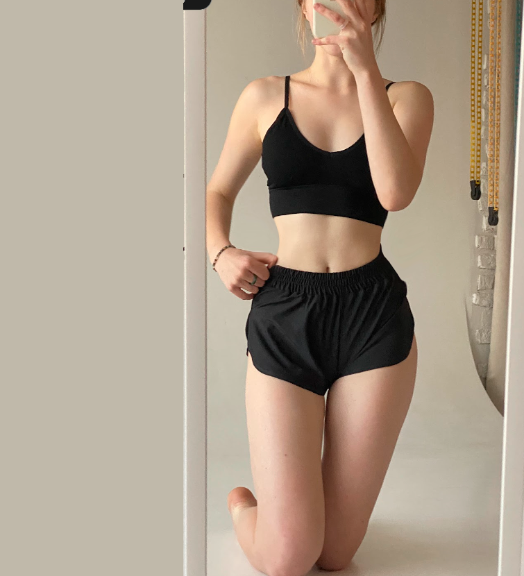 Шорти Twerk, Одяг для танців, Короткі шорти жіночі для тверку, шорти з боковими вирізами, вільні шорти короткі sh-yellow-xs фото