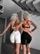 Шорти велосипедки короткі для танців Pole Dance / Exotic, фітнесу &mdash; V-пояс PUSH-UP, середня/висока посадка v2210 фото 4